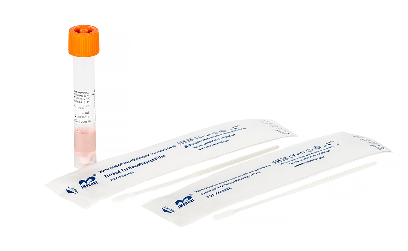  swabs for COVID testing