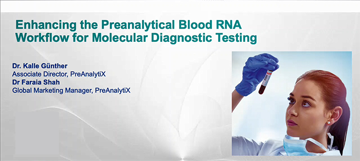 Blood RNA workflow webinar