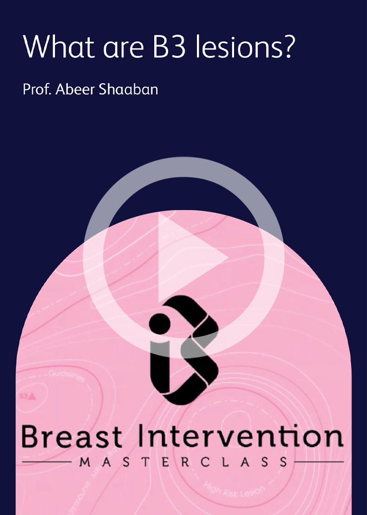 What are B3 lesions? video