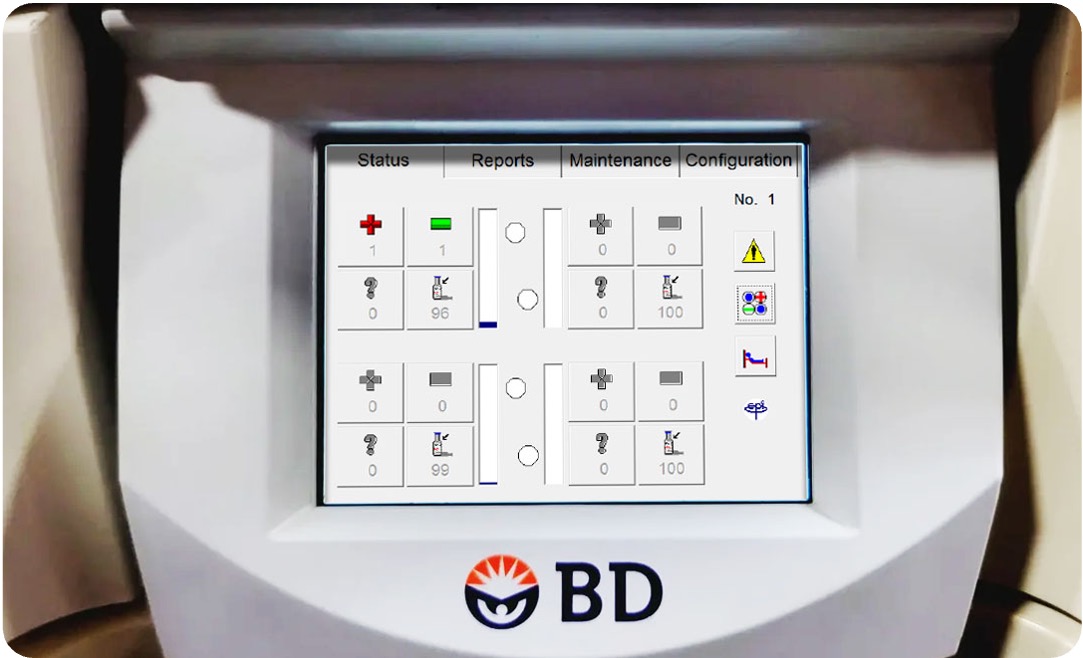 Integrated computer touch screen